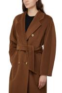 Max Mara - Madame Coat 101801 Brown For Women - Size 38 FR - 24S
