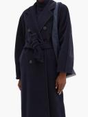 Max Mara Madame Icon Coat - Blue - 42