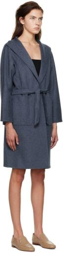 Max Mara Navy Lilia Coat