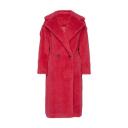 Max Mara - Teddy Bear Tedgirl Icon Coat Pink For Women - Size L INT - 24S