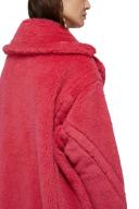 Max Mara - Teddy Bear Tedgirl Icon Coat Pink For Women - Size L INT - 24S