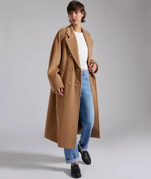 Max Mara Women 101801 Madame Icon Coat 001 Camel / 6
