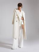 Max Mara Women 101801 Madame Icon Coat 021 White / 4