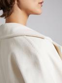 Max Mara Women 101801 Madame Icon Coat 021 White / 4
