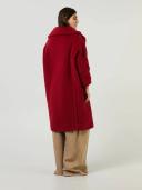 Max Mara Women's Teddy Coat in Red, Size X-Small | END. Clothing