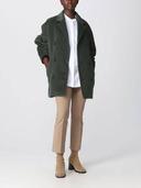 Maxmara Short Casual Style Wool Plain Party Style Office Style, Brown, IT42