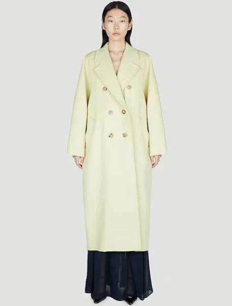 Maxmara Womens Coats, Yellow, IT38