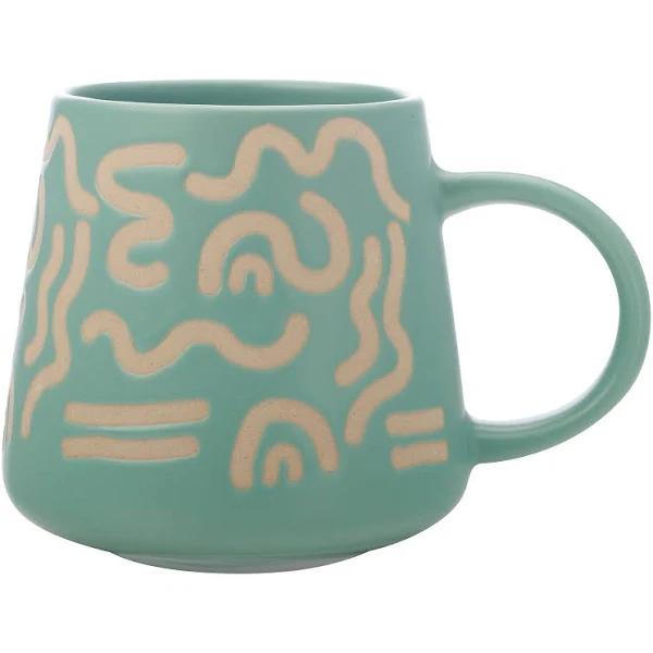 Maxwell & Williams Squiggle Mug 420ml - Mint