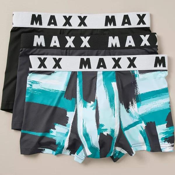 Maxx 3 Pack Microfibre Trunks - Abstract