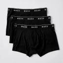Maxx 3 Pack Microfibre Trunks - Floral | Black | XXL