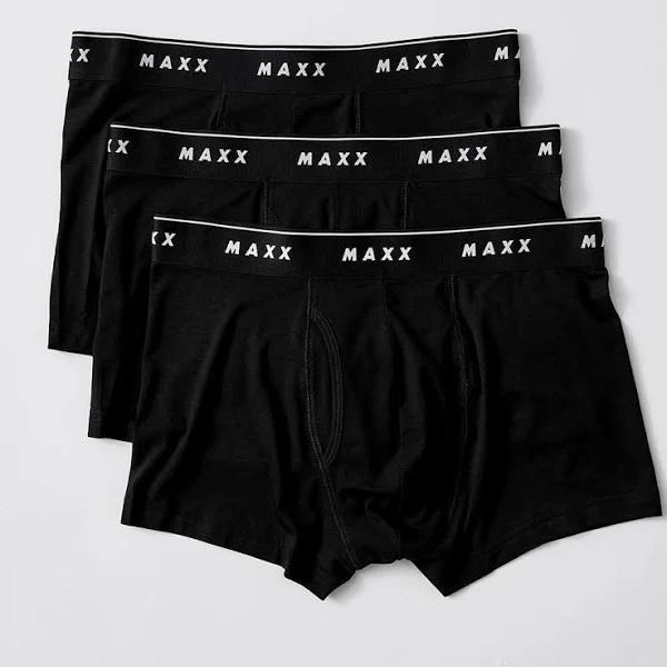 Maxx 3 Pack Microfibre Trunks - Floral | Black | XXL