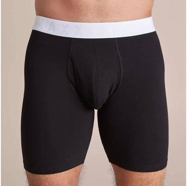 Maxx Long Leg Trunks - Black - 2XL