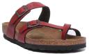 Mayari Pull Up Bordeaux Vegan Birko-Flor - Regular / 35
