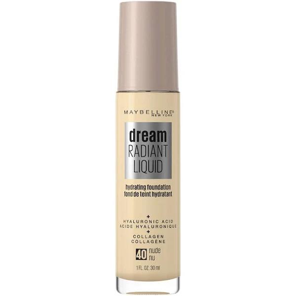 Maybelline Dream Radiant Liquid Hydrating Foundation 30ml - 40 Nude