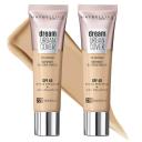 Maybelline Dream Urban Cover Full Coverage SPF40 220 Natural Beige 30ml x 2