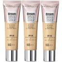 Maybelline Dream Urban Cover Makeup SPF40 30ml 112 Natural Ivory - 3 Pack