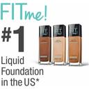 Maybelline Fit Me Matte + Poreless Liquid Foundation Makeup, Natural B