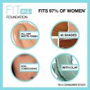 Maybelline Fit Me Matte + Poreless Liquid Foundation Makeup, Natural I