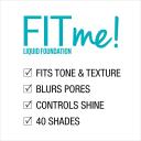 Maybelline Fit Me Matte + Poreless Liquid Foundation Makeup, Natural I