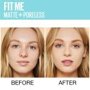 Maybelline Fit Me Matte + Poreless Liquid Foundation Makeup, Natural I