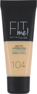 Maybelline Fit Me Matte & Poreless Mattifying Liquid Foundation - Warm Honey 322