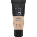 Maybelline Fit Me Matte & Poreless Mattifying Liquid Foundation - Warm Honey 322