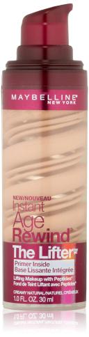 Maybelline New York Instant Age Rewind The Lifter Makeup, Creamy Natur