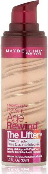Maybelline New York Instant Age Rewind The Lifter Makeup, Creamy Natur