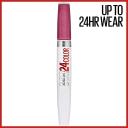 Maybelline Superstay 24 2-Step Liquid Lipstick Wear On Wildberry