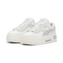 Mayze Crashed Selflove Women's Sneakers in Sedate Gray, Size 6.5 by Puma