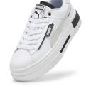 Mayze Crashed Women's Sneakers in White/Black, Size 10.5 by Puma