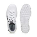 Mayze Crashed Women's Sneakers in White/Black, Size 6.5 by Puma