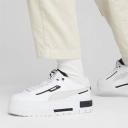 Mayze Crashed Women's Sneakers in White/Black, Size 9 by Puma