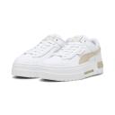 Mayze Crashed Women's Sneakers in White/Granola, Size 6 by Puma