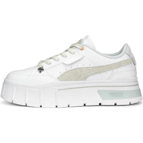 Mayze Stack IWD Women's Sneakers in White/Ice Flow, Size 8.5 by Puma