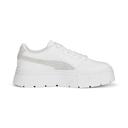 Mayze Stack IWD Women's Sneakers in White/Nimbus Cloud, Size 6 by Puma