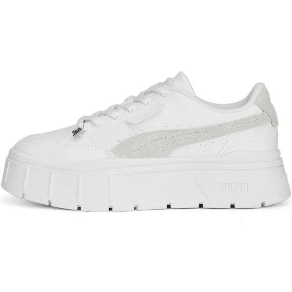 Mayze Stack IWD Women's Sneakers in White/Nimbus Cloud, Size 9.5 by Puma