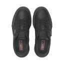 Mayze Stack Leather Women's Sneakers in Black, Size 8.5 by Puma