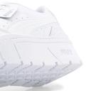 Mayze Stack Leather Women's Sneakers in White, Size 8 by Puma