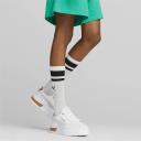 Mayze Stack Luxe Women's Sneakers in White/Frosted Ivory, Size 8.5 by Puma