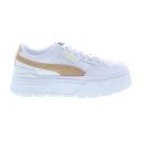 Mayze Stack Sneakers Women in White/Light Sand, Size 9 by Puma