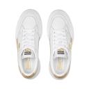 Mayze Stack Sneakers Women in White/Light Sand, Size 9 by Puma