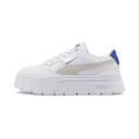 Mayze Stack Sneakers Women in White/Royal Sapphire, Size 6 by Puma