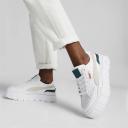 Mayze Stack Women's Sneakers in White/Malachite, Size 5.5 by Puma