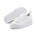 Mayze Wedge Sneakers Women in White, Size 10 by Puma