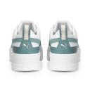Mayze Women's Sneakers in White/Adriatic, Size 9.5 by Puma