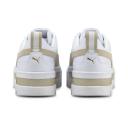 Mayze Women's Sneakers in White/Peyote, Size 6.5 by Puma