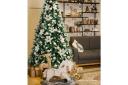 Mazam Christmas Tree 2.1M 7ft Snowy Decorations 1000 Tips