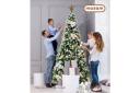 Mazam Christmas Tree 2.1M 7ft Snowy Decorations 1000 Tips