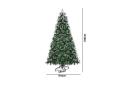 Mazam Christmas Tree 2.1M 7ft Snowy Decorations 1000 Tips